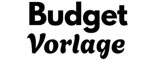 BudgetVorlage